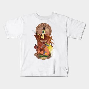 Svarasika – Anthro Cendrawasih Kids T-Shirt